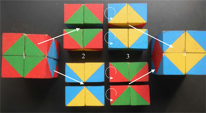 4-colour cube 6