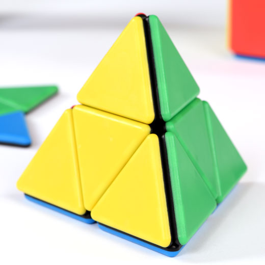 Solid Magnetic Polydron Large Tetrahedron