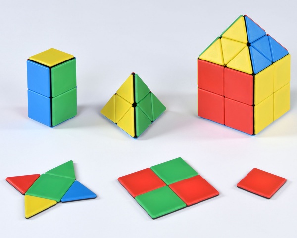 Solid Magnetic Polydron Class Set