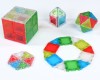 Translucent Solid Magnetic Polydron Class Set