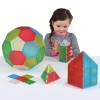 Translucent Solid Magnetic Polydron Essential Shapes Set