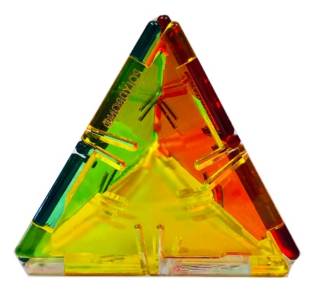 Crystal Polydron Tetrahedron