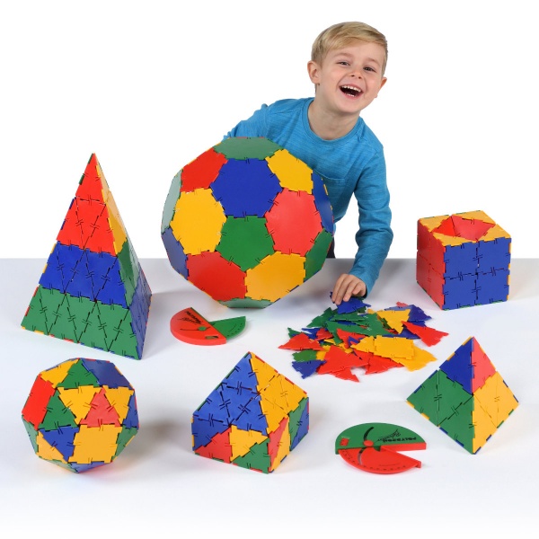 Original Polydron School Geometry Set