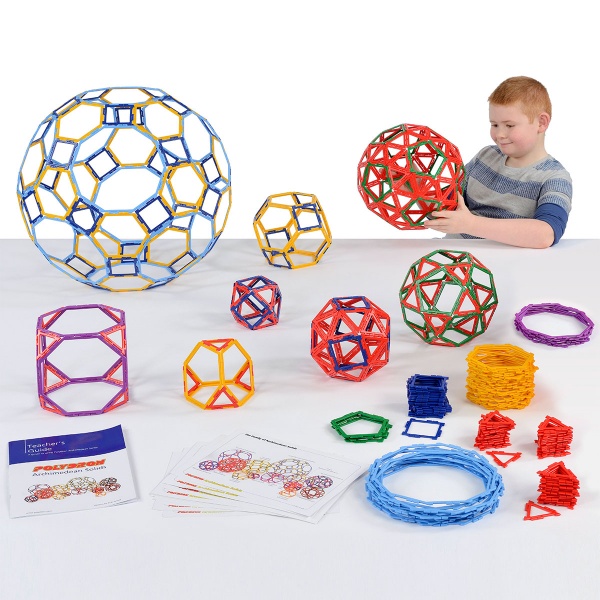 Original Polydron Frameworks Archimedean Solids Class Set