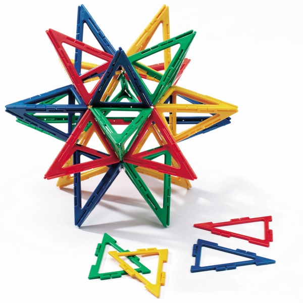 Polydron Frameworks 80 Isosceles Triangles