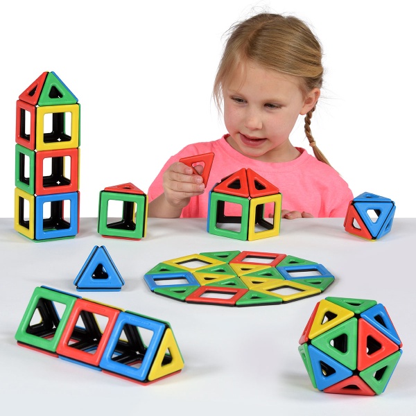 Magnetic Polydron Class Set