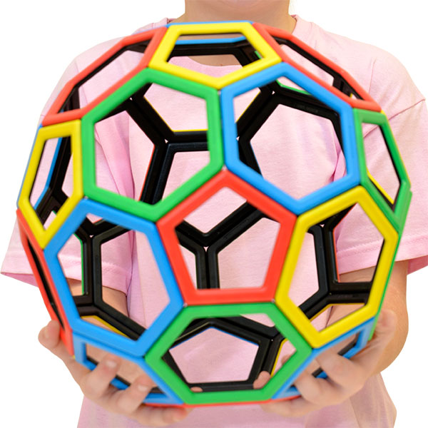 Magnetic Polydron Carbon 60 Set