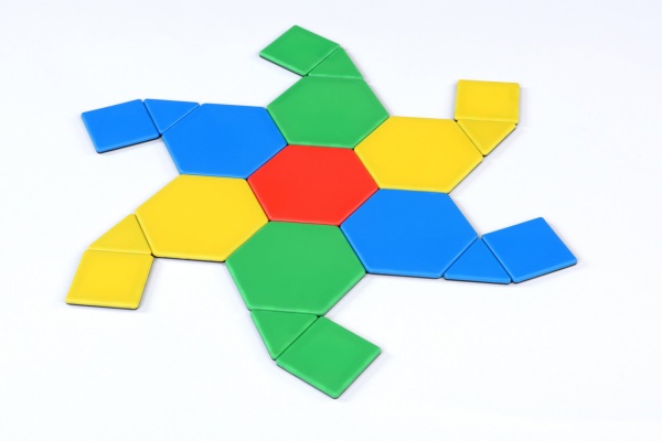 Solid Magnetic Polydron Essential Shapes Set