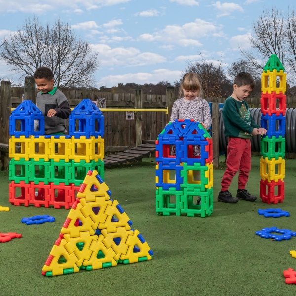 Giant Polydron Super Value Set