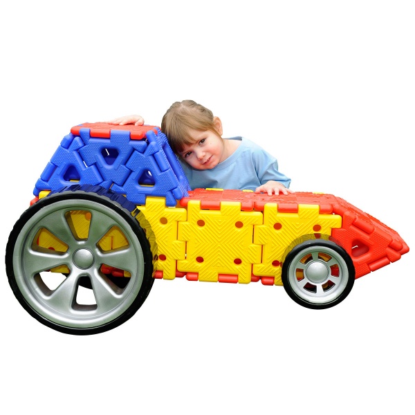 Giant Polydron Vehicle Builders Set