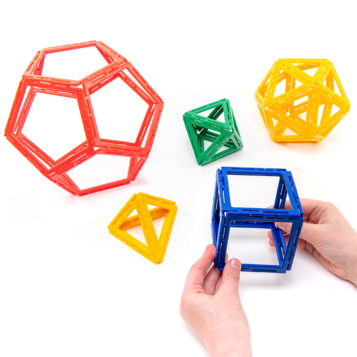 Original Polydron Frameworks Platonic Solids Set