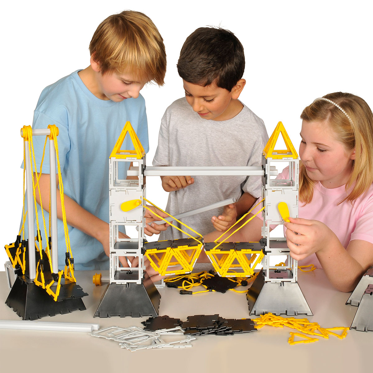 Original Polydron Bridges Class Set