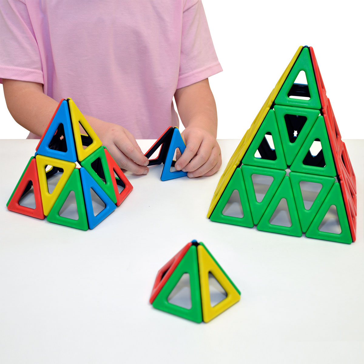 Magnetic Polydron Isosceles Triangles Set