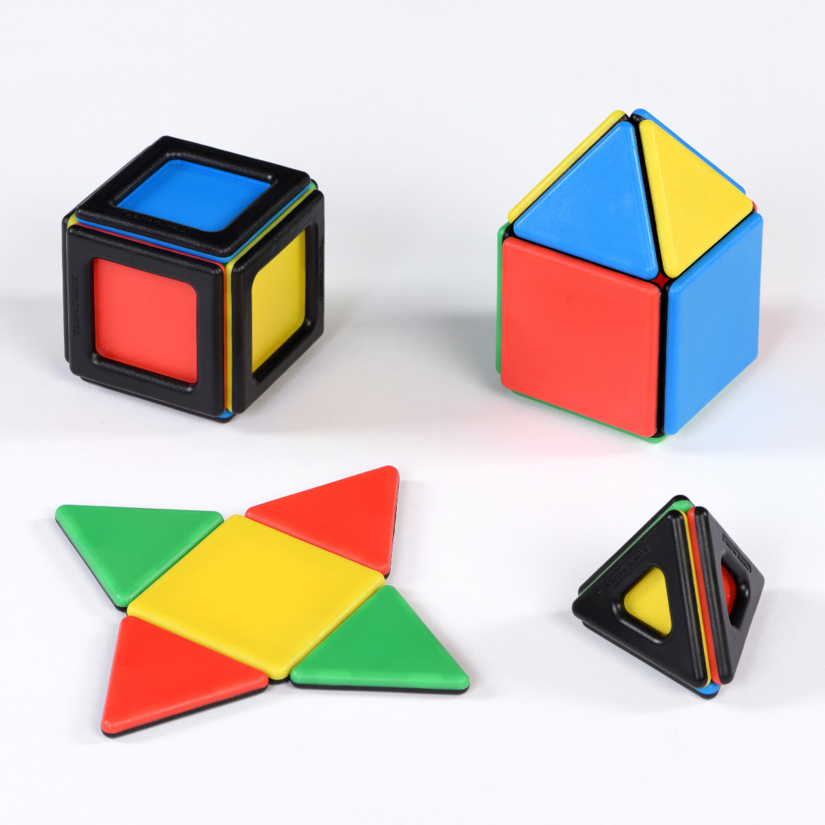 Solid Magnetic Polydron Starter Set