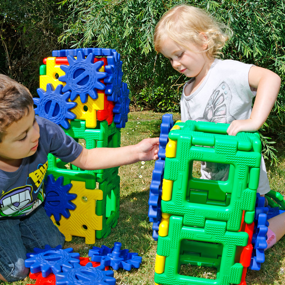 Giant Polydron Gears