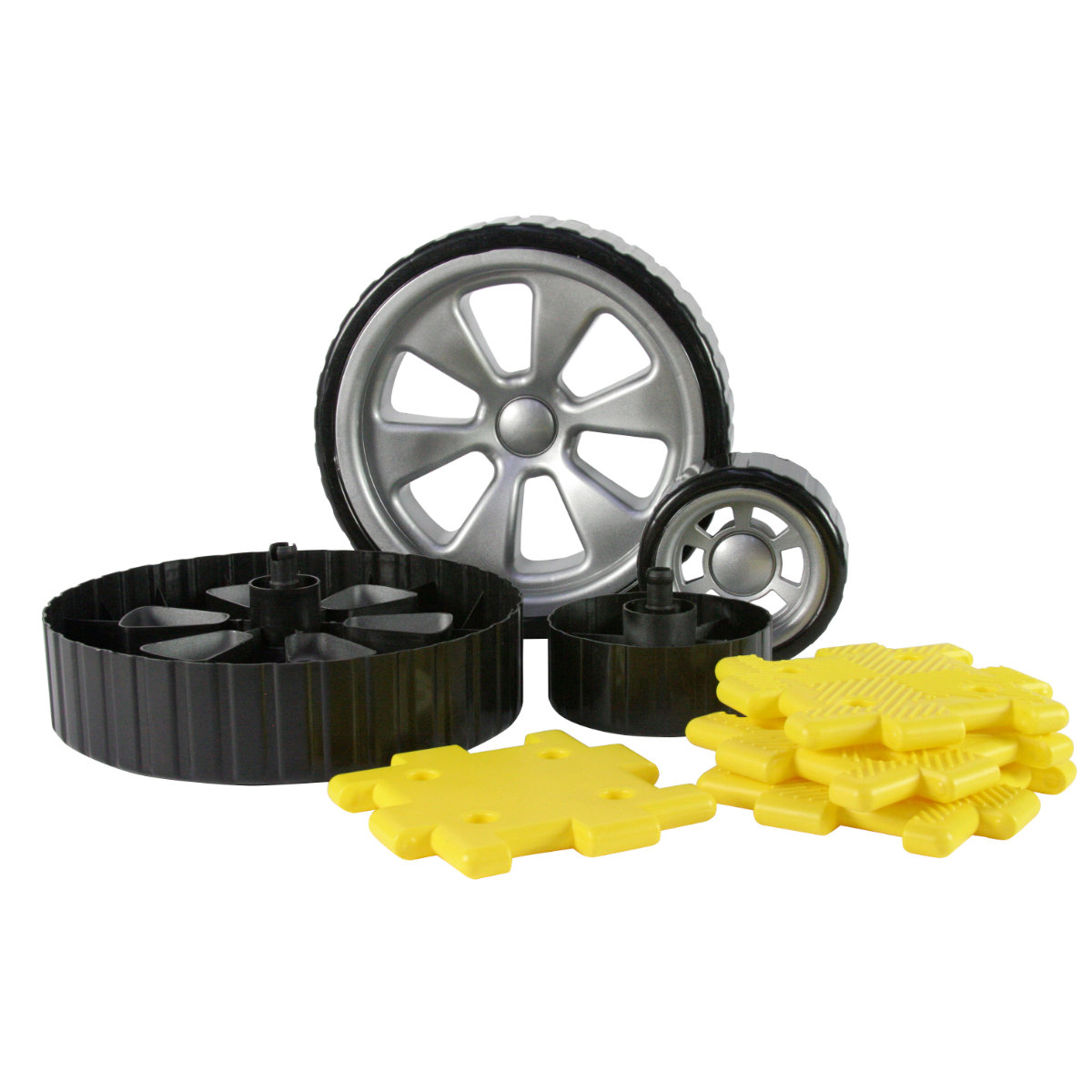 Giant Polydron Add-on Wheels Set